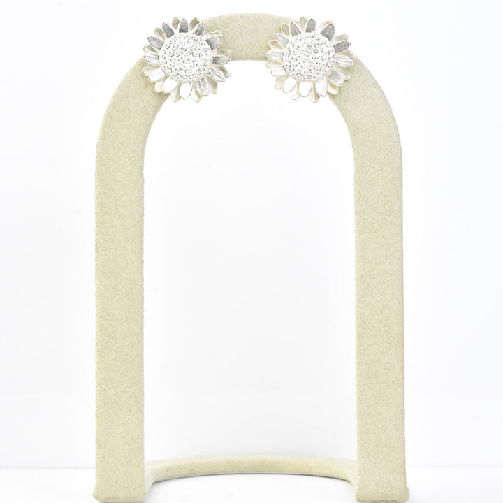 Sunflower Post Earrings - Goldmakers Fine Jewelry
