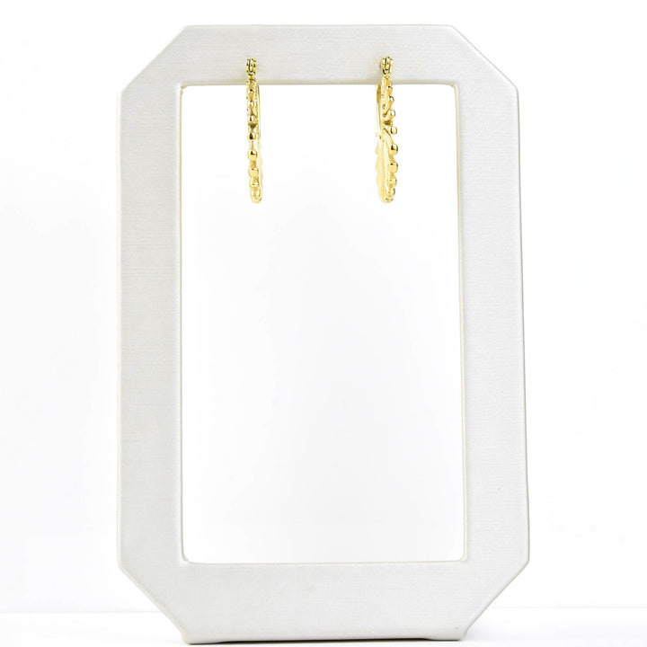Sun Ray Hoops - Goldmakers Fine Jewelry