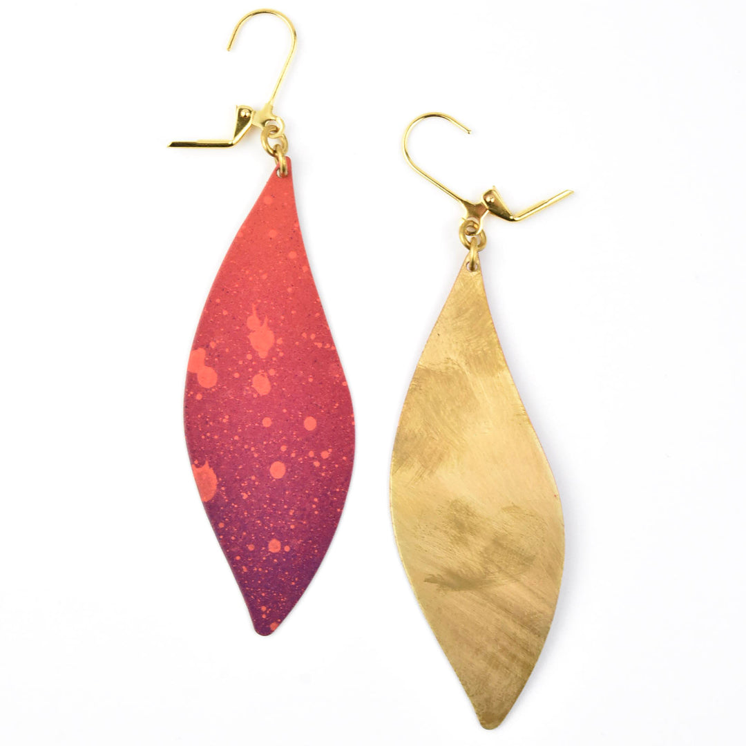 Sunset Tilde Earrings - Goldmakers Fine Jewelry