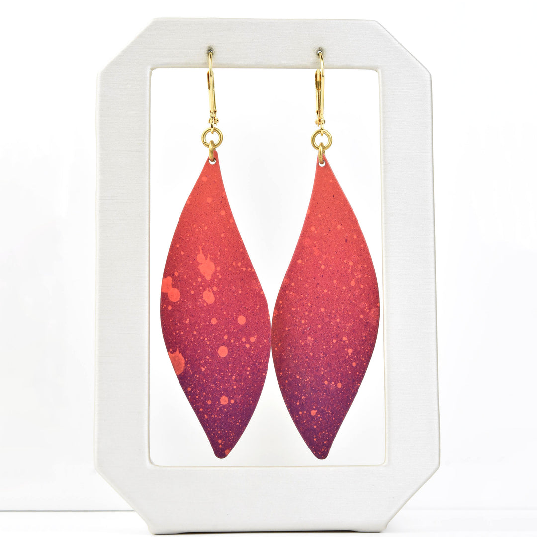 Sunset Tilde Earrings - Goldmakers Fine Jewelry