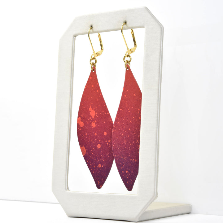 Sunset Tilde Earrings - Goldmakers Fine Jewelry