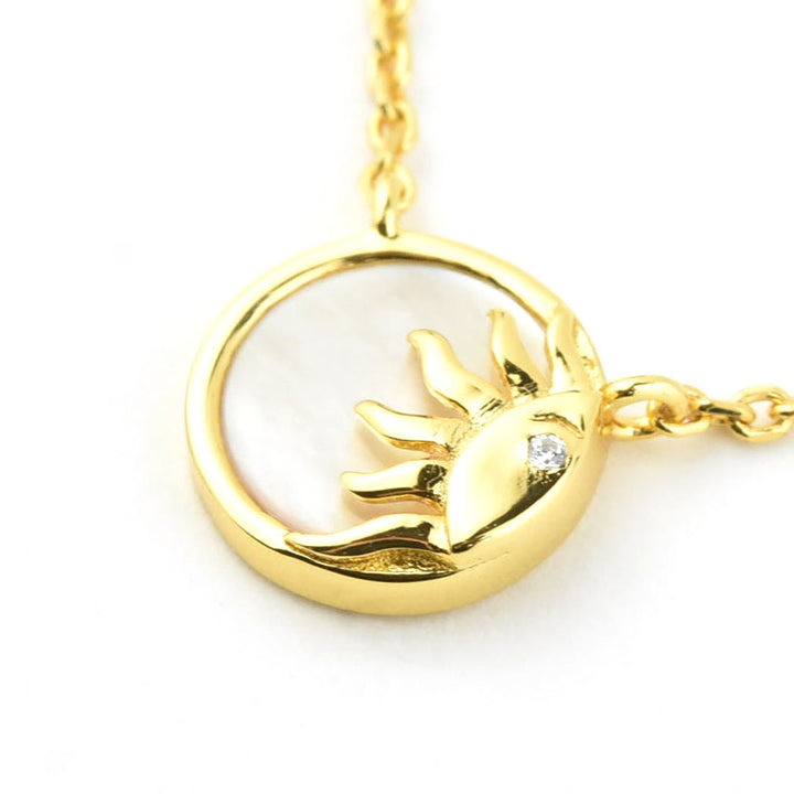 Mother of Pearl Sunshine Pendant