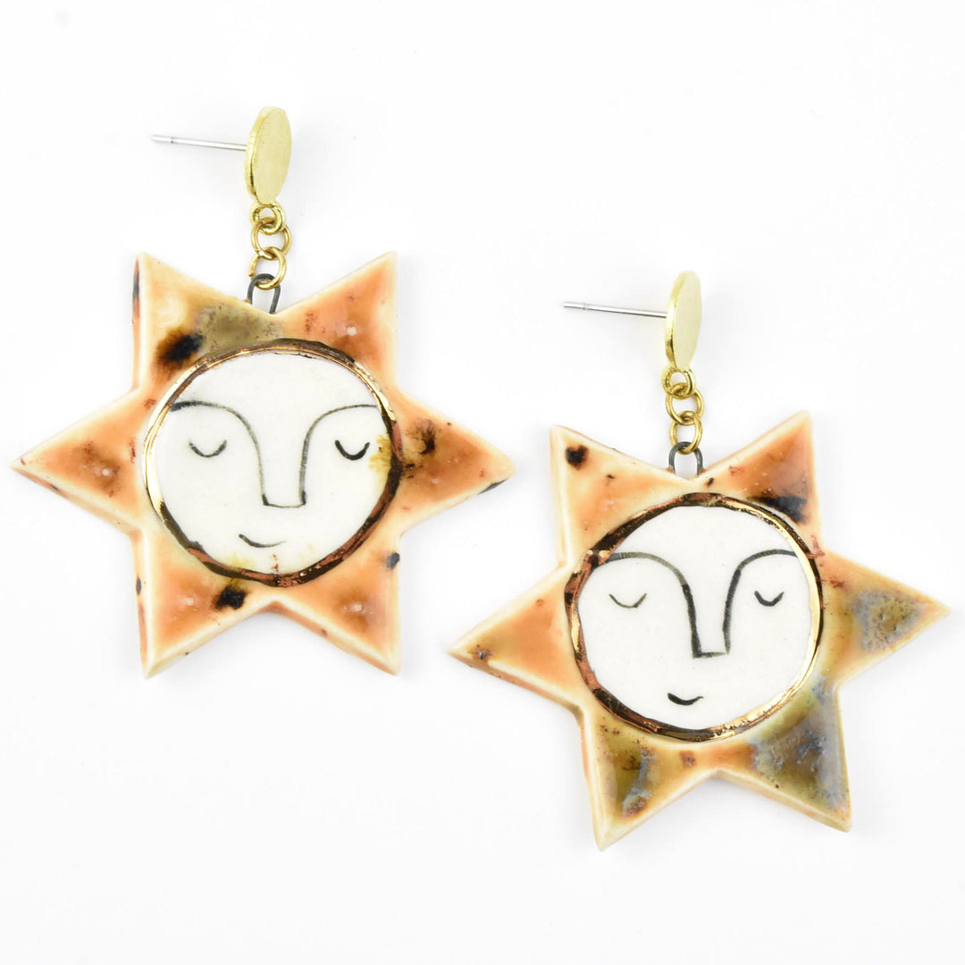 Sun Statement Earrings