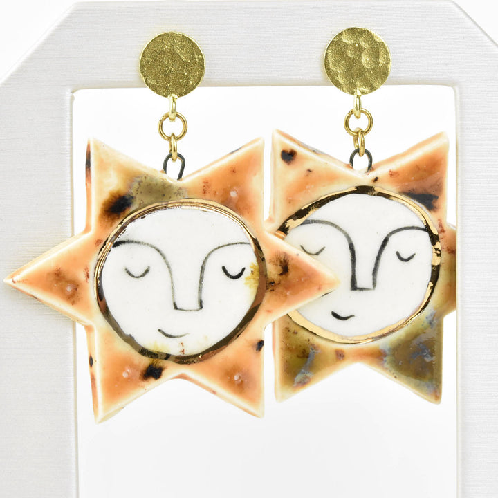 Sun Statement Earrings