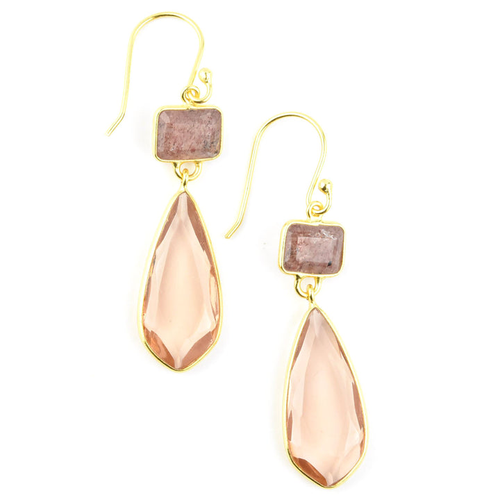 Svea Earrings in Pink