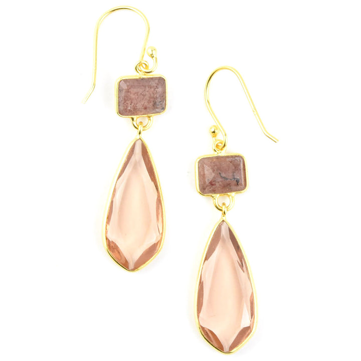 Svea Earrings in Pink