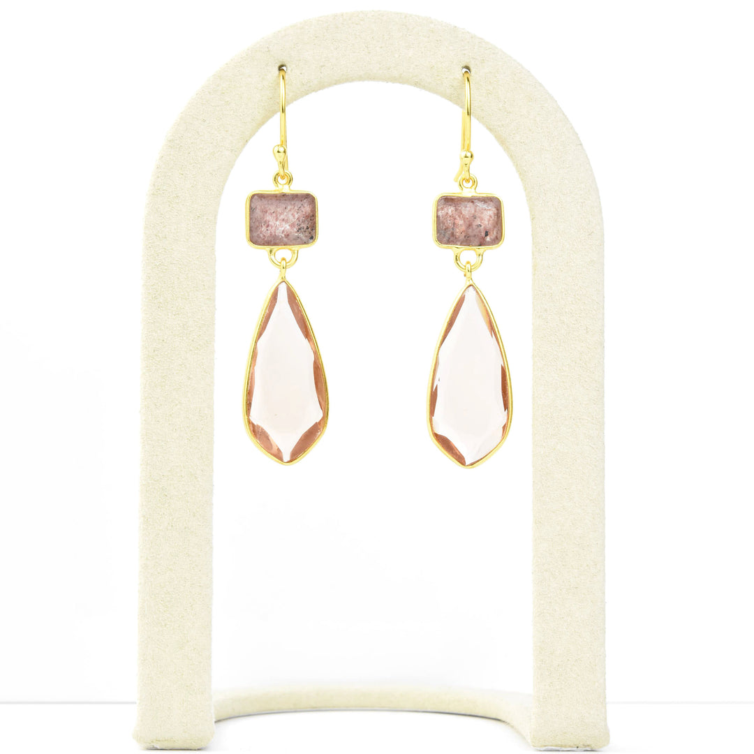 Svea Earrings in Pink