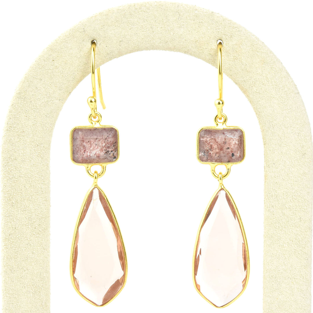 Svea Earrings in Pink