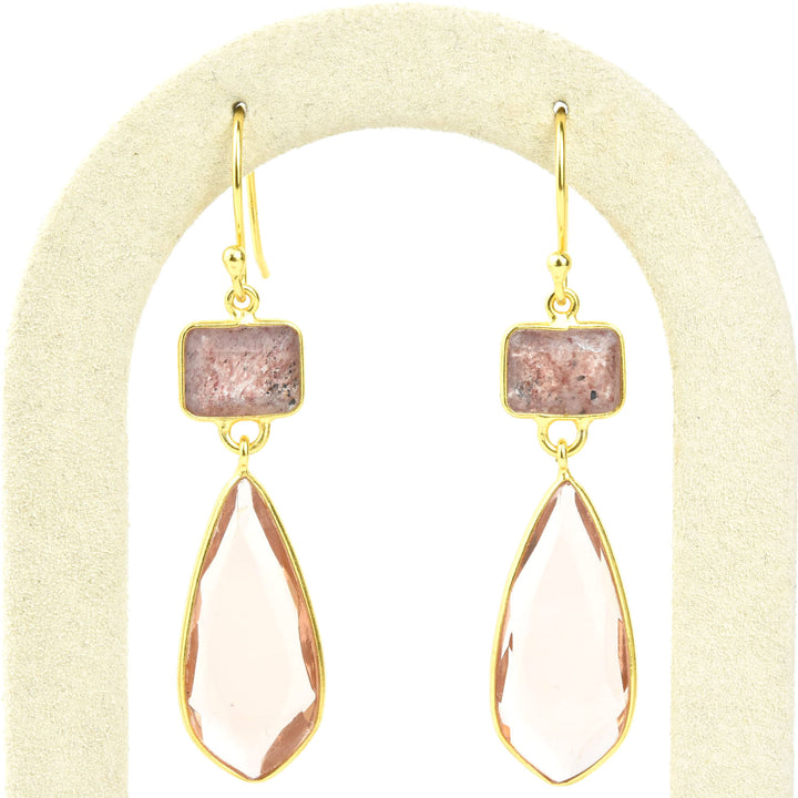 Svea Earrings in Pink