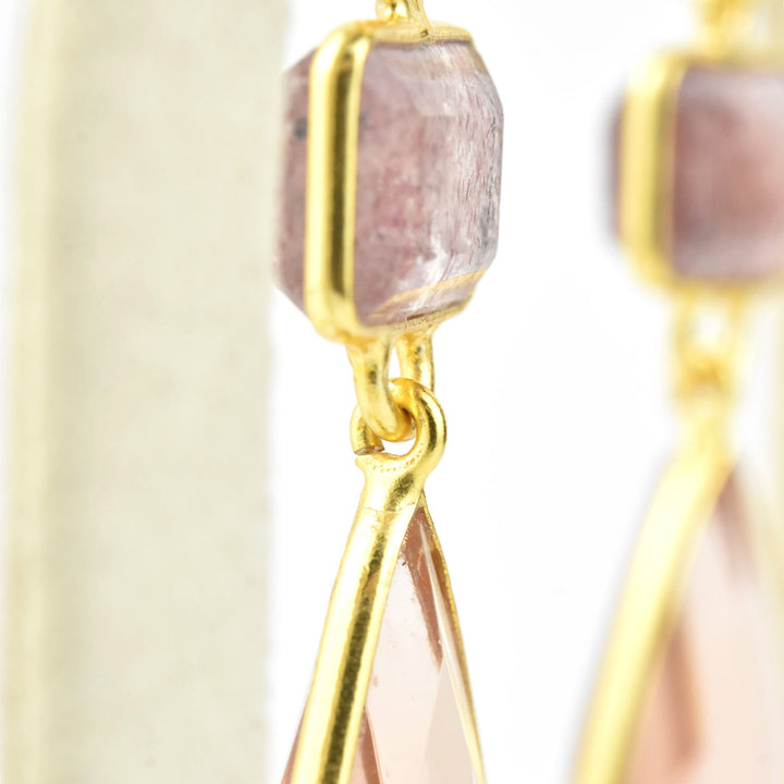 Svea Earrings in Pink