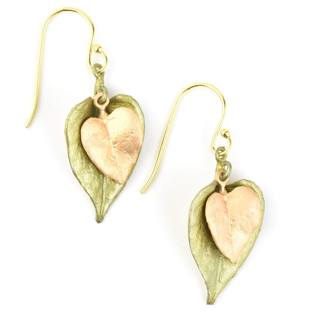 Sweet Potato Vine Earrings