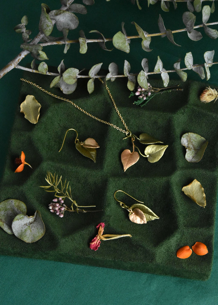 Sweet Potato Vine Earrings