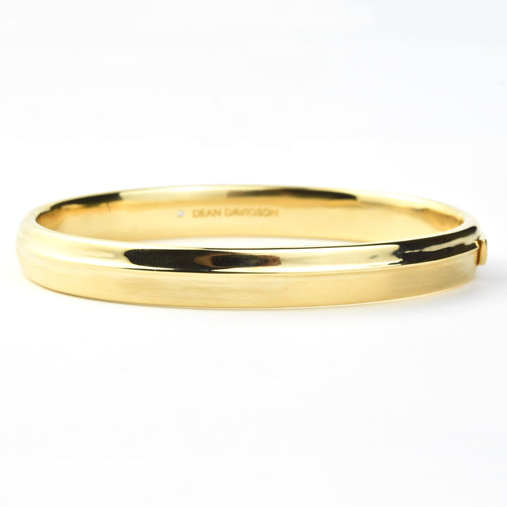 Tao Hinged Bangle - Goldmakers Fine Jewelry