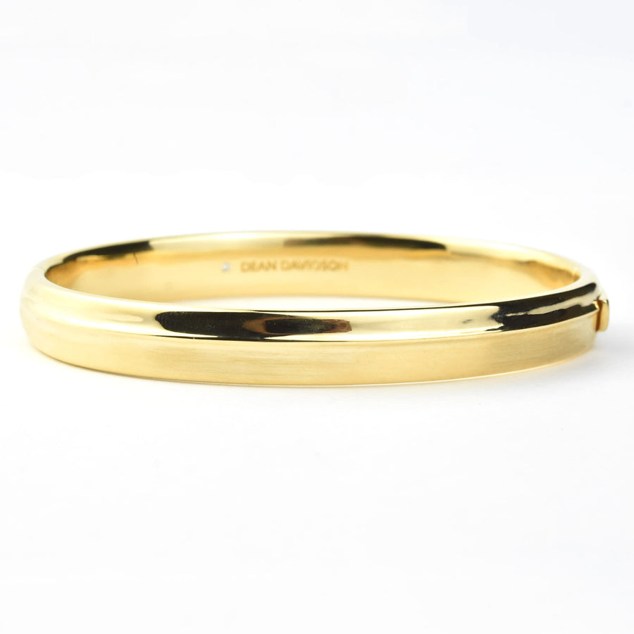Tao Hinged Bangle - Goldmakers Fine Jewelry