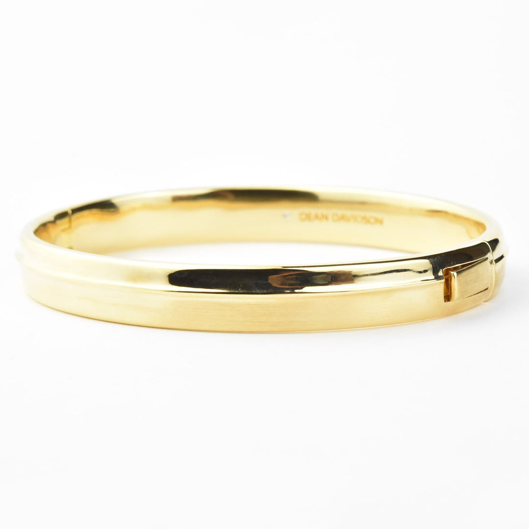 Tao Hinged Bangle - Goldmakers Fine Jewelry