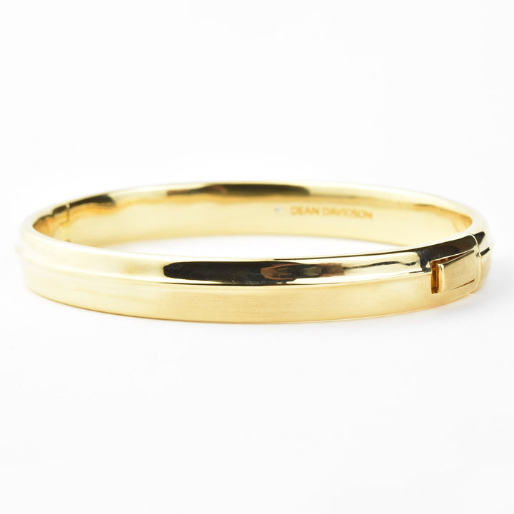 Tao Hinged Bangle - Goldmakers Fine Jewelry