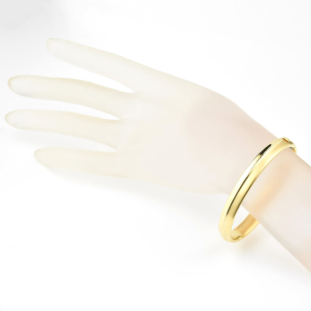Tao Hinged Bangle - Goldmakers Fine Jewelry