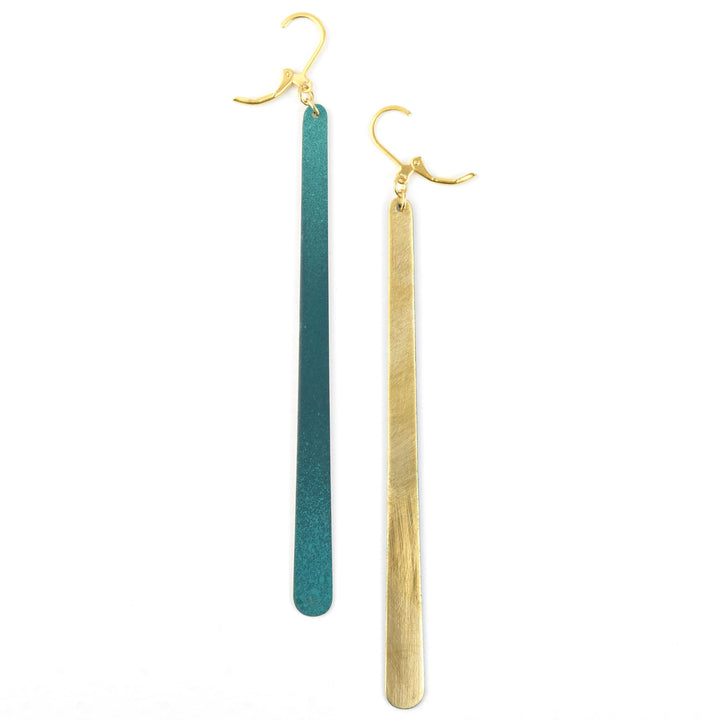 Teal Lele Earrings - Goldmakers Fine Jewelry