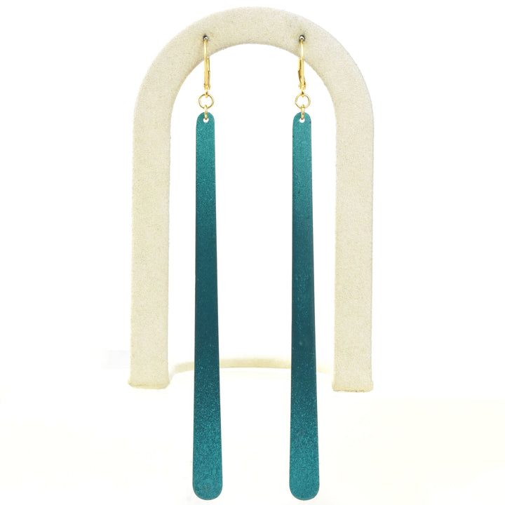 Teal Lele Earrings - Goldmakers Fine Jewelry