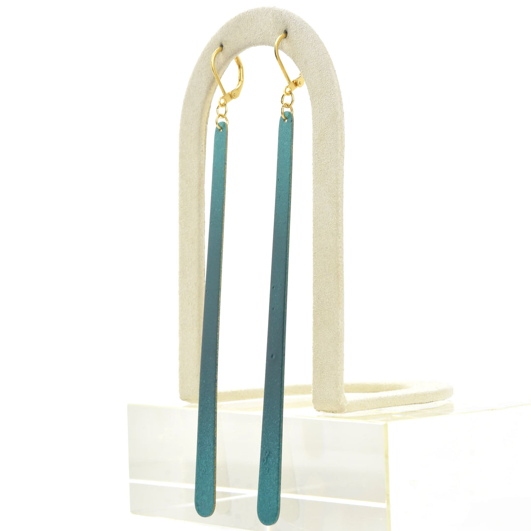 Teal Lele Earrings - Goldmakers Fine Jewelry