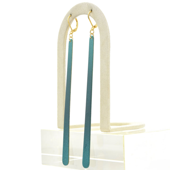 Teal Lele Earrings - Goldmakers Fine Jewelry