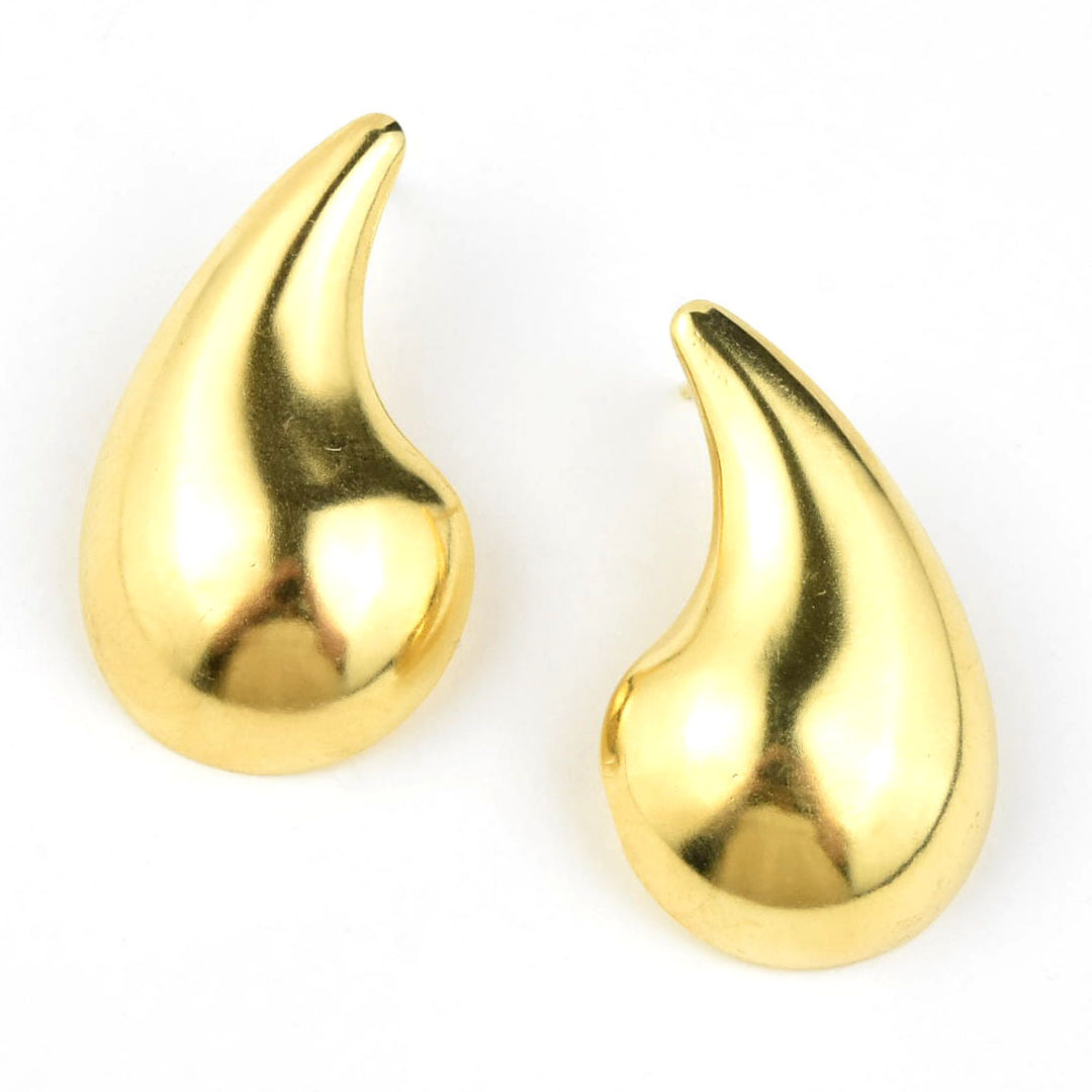 Teardrop Stud Earrings