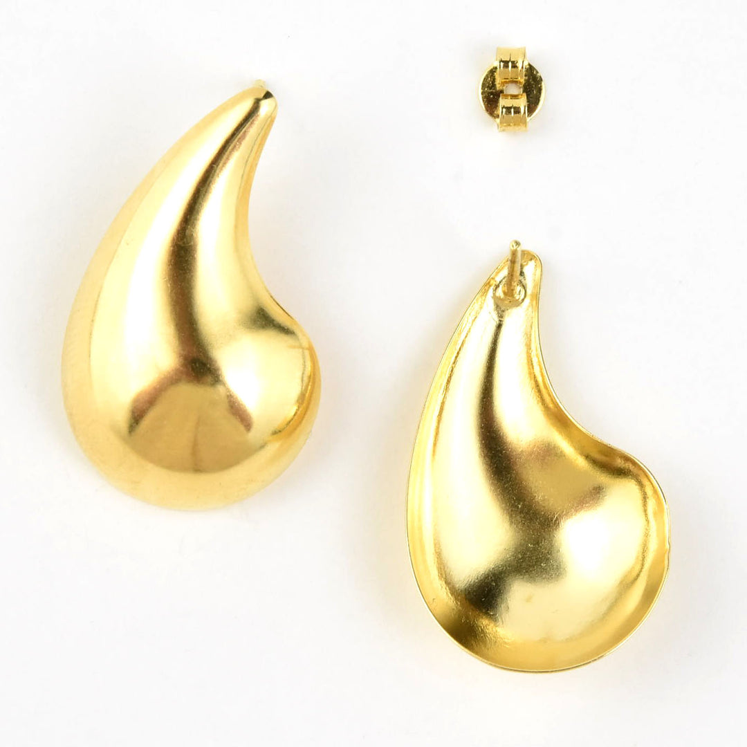 Teardrop Stud Earrings