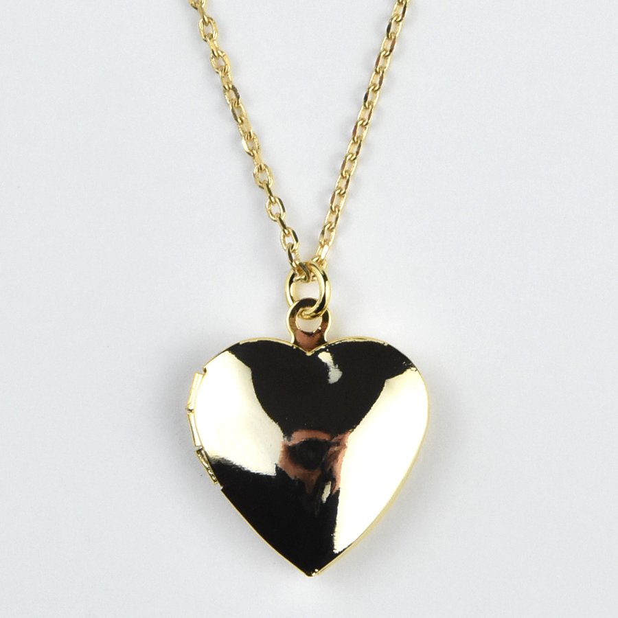 Elise Heart Locket - Goldmakers Fine Jewelry