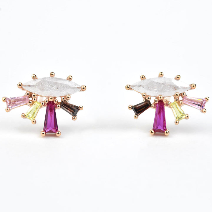 Ariana Stud Earrings - Goldmakers Fine Jewelry
