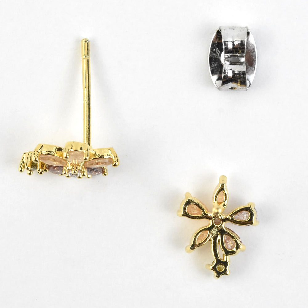 Gabi Studs - Goldmakers Fine Jewelry