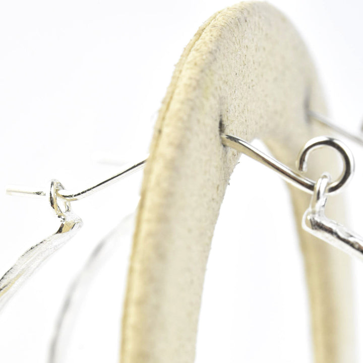 Thin Makiki Large Oval Hoops