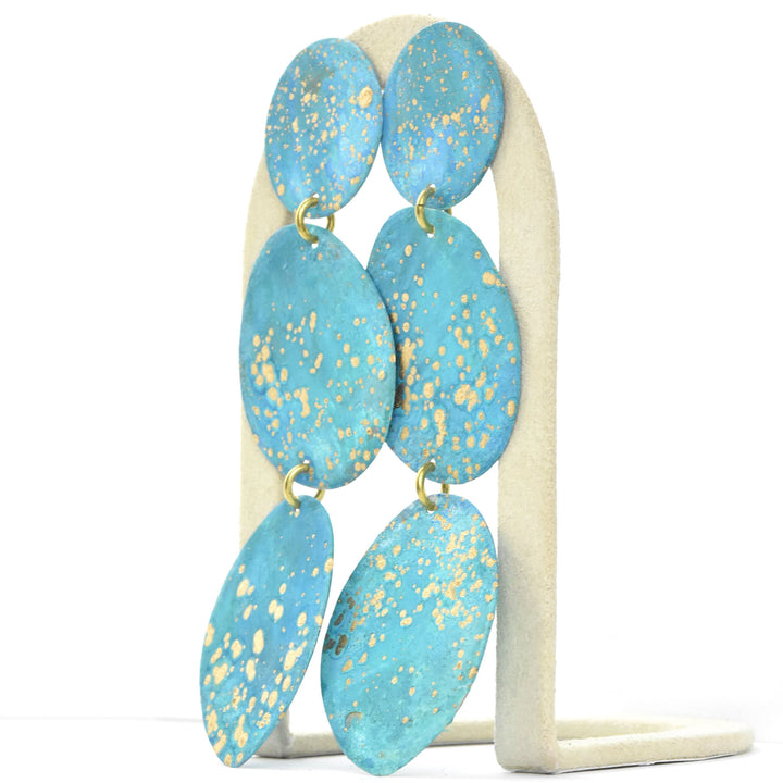 Three Pebbles Large Earrings