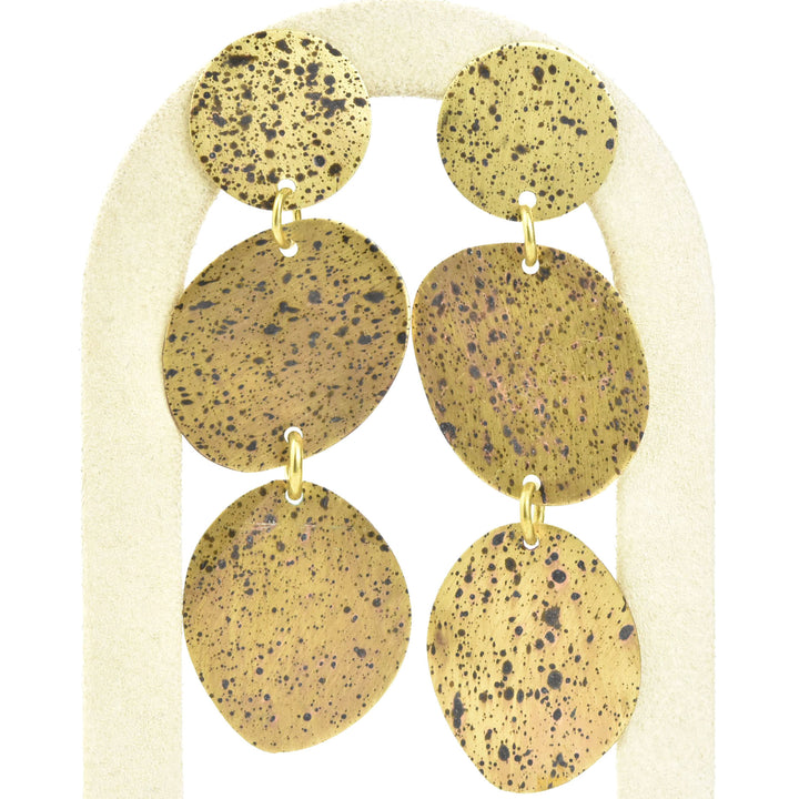 Three Pebbles Small Earrings