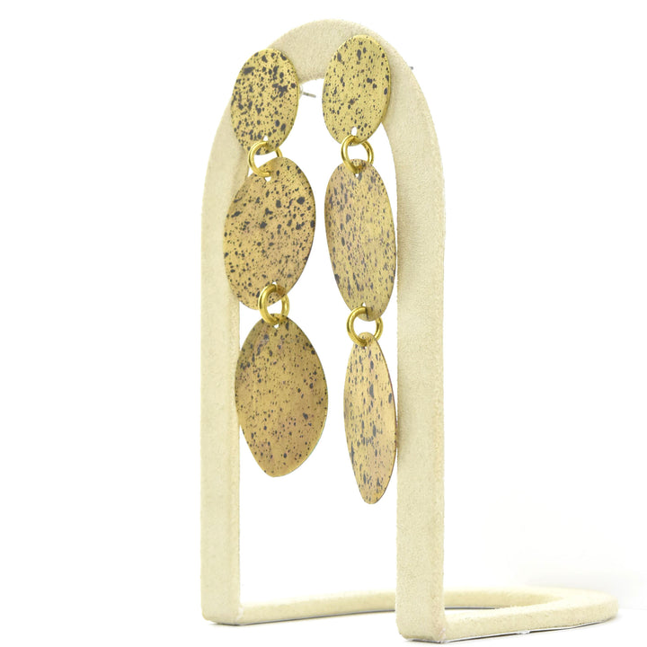 Three Pebbles Small Earrings