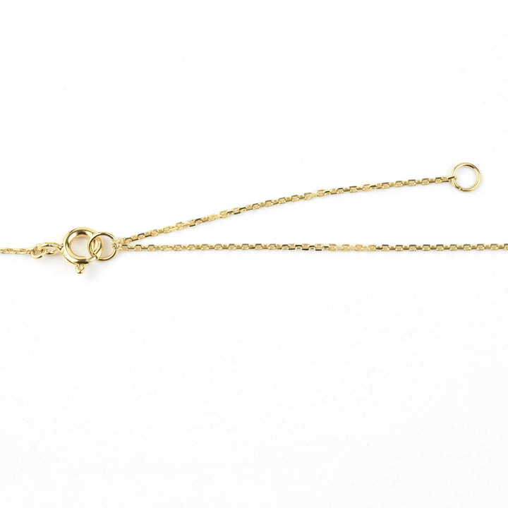 Three Stone Garnet Necklace