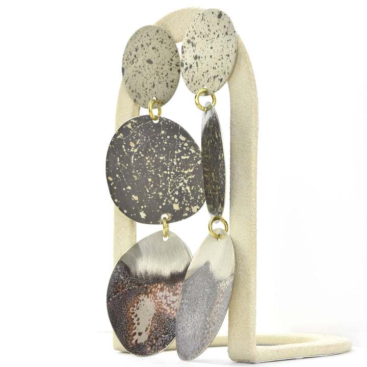Three Pebbles Large Earrings