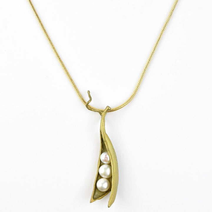 Three Peas in a Pod Necklace