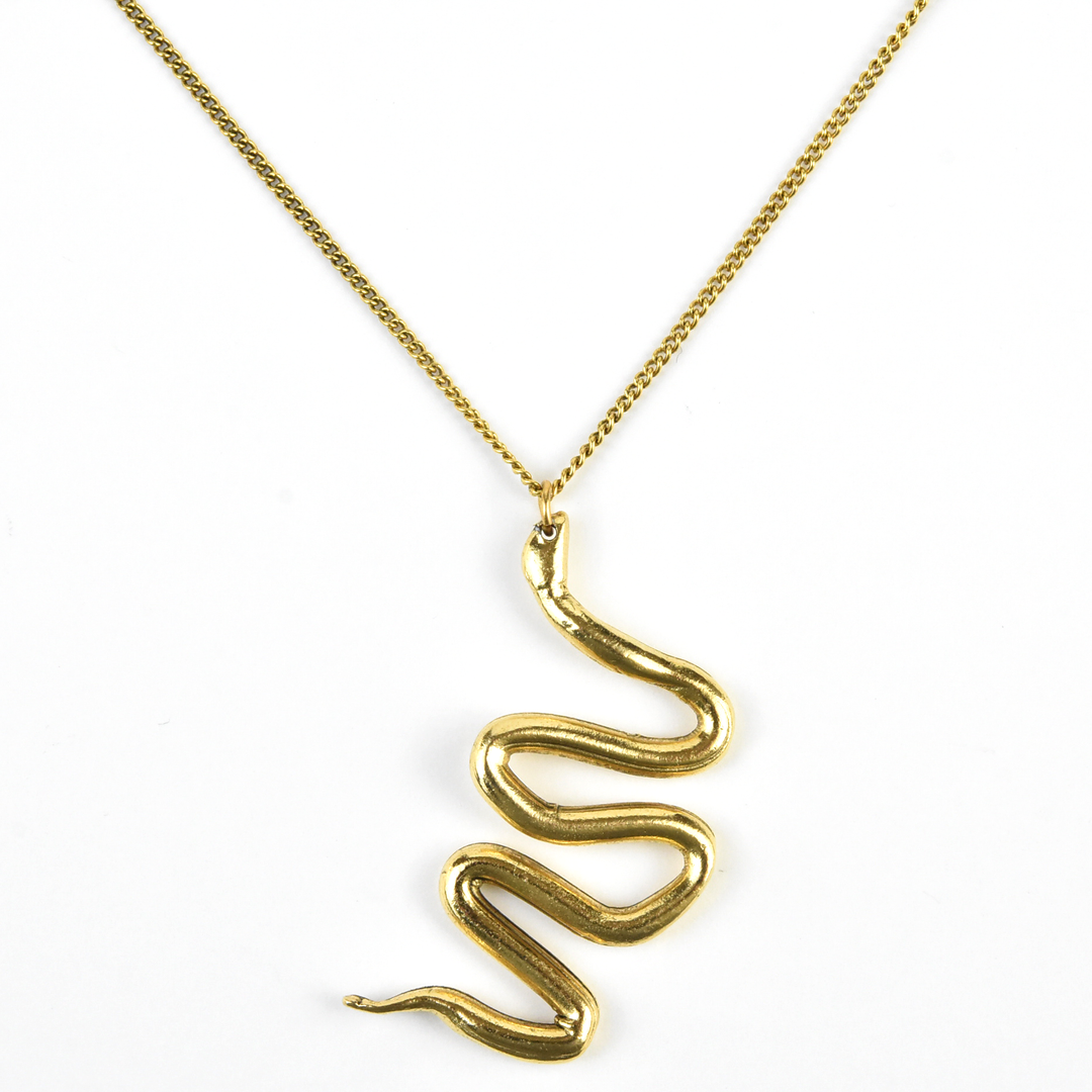 Wavy Serpent Necklace