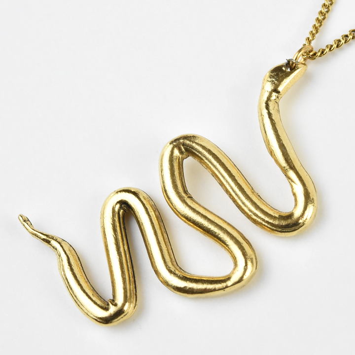 Wavy Serpent Necklace