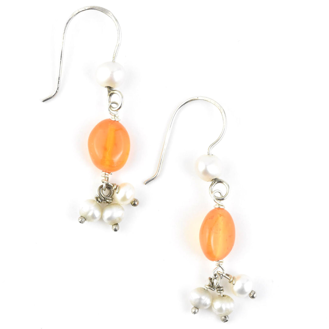 Tiny Bliss Cabochon Earrings - Goldmakers Fine Jewelry