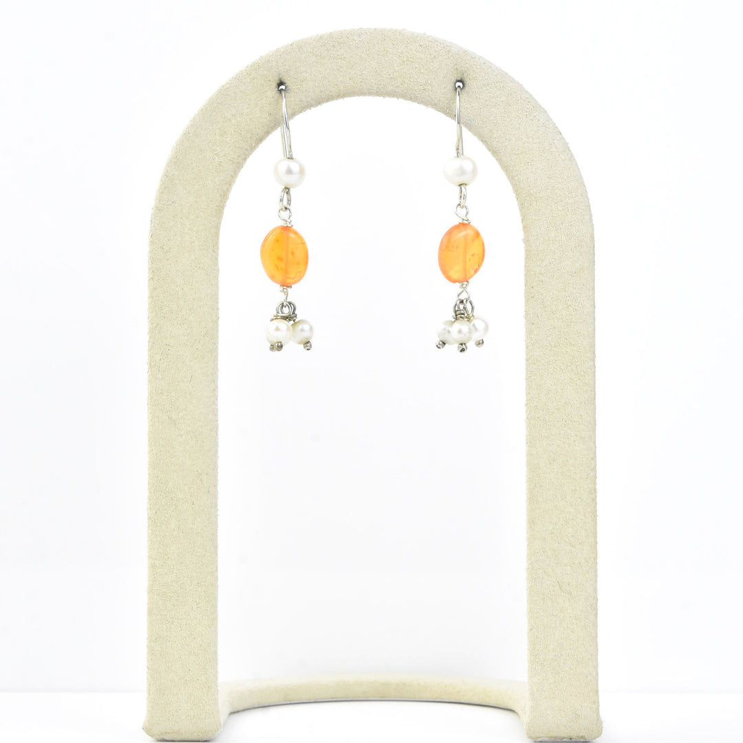 Tiny Bliss Cabochon Earrings - Goldmakers Fine Jewelry