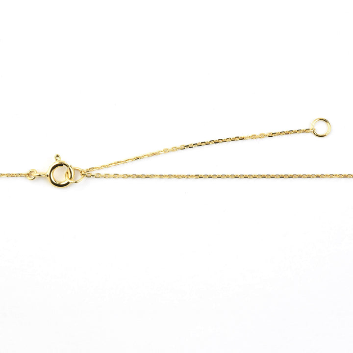 Tiny Teardrop Ruby Necklace