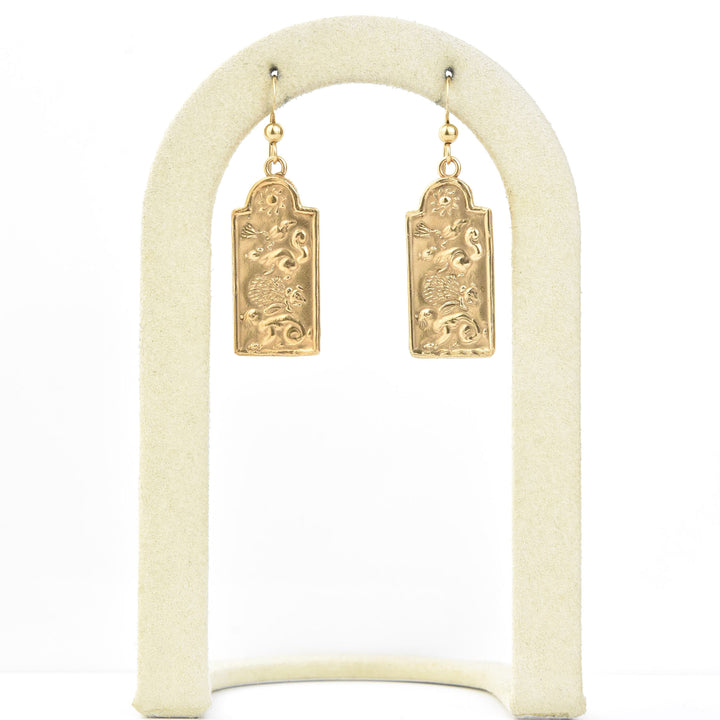 Woodland Animals Totem Earrings