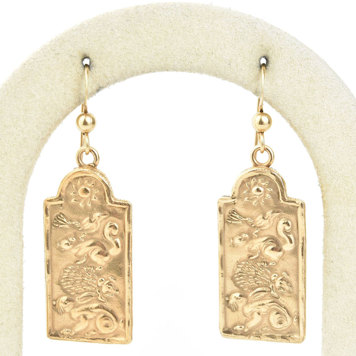 Woodland Animals Totem Earrings