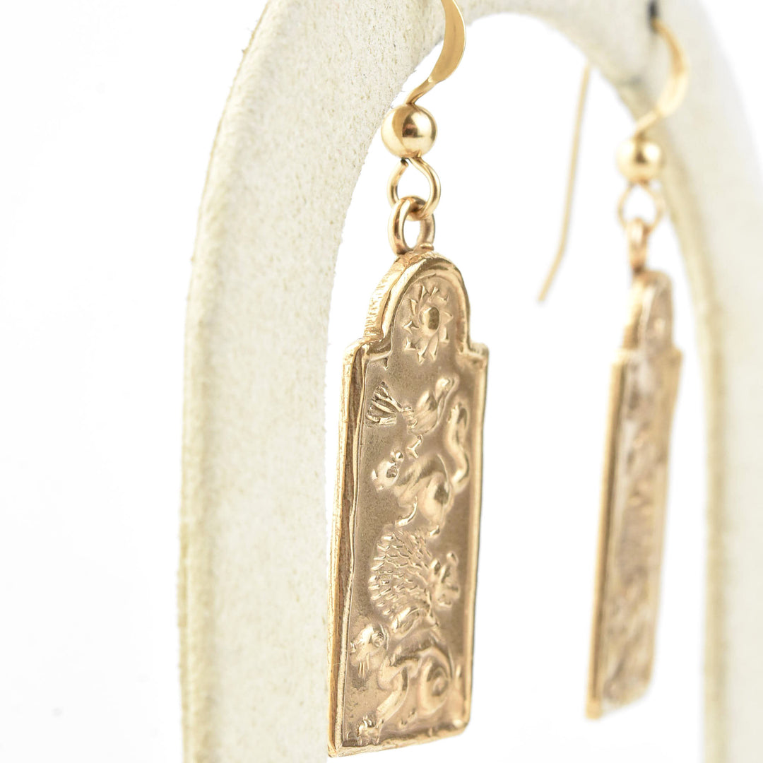 Woodland Animals Totem Earrings