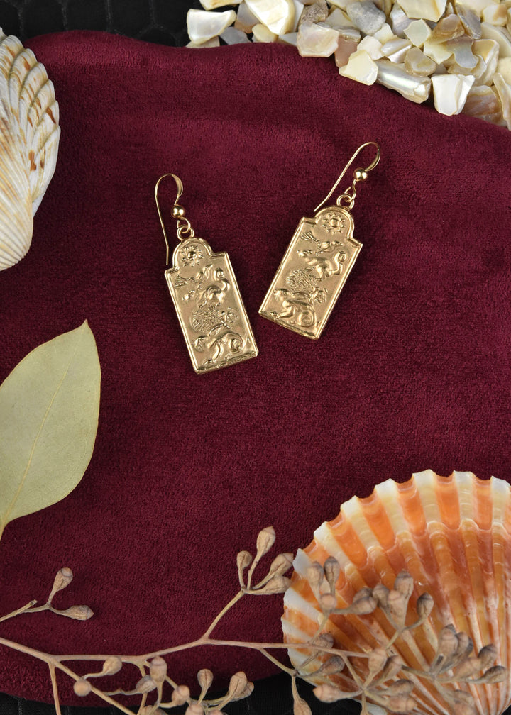 Woodland Animals Totem Earrings