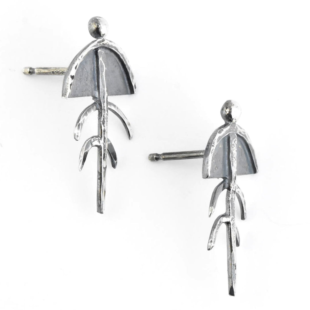 Trilobite Post Earrings