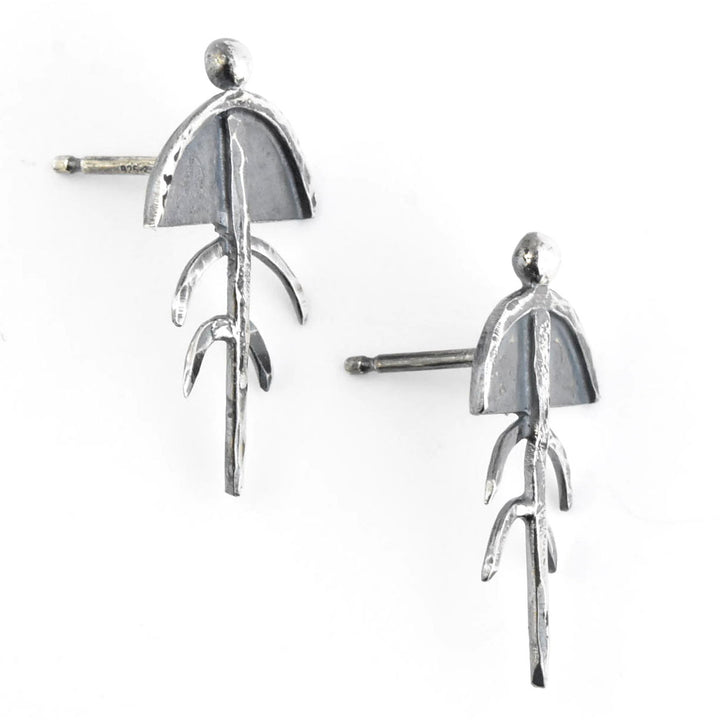 Trilobite Post Earrings