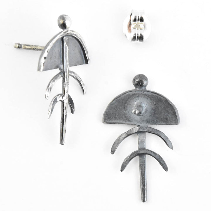 Trilobite Post Earrings
