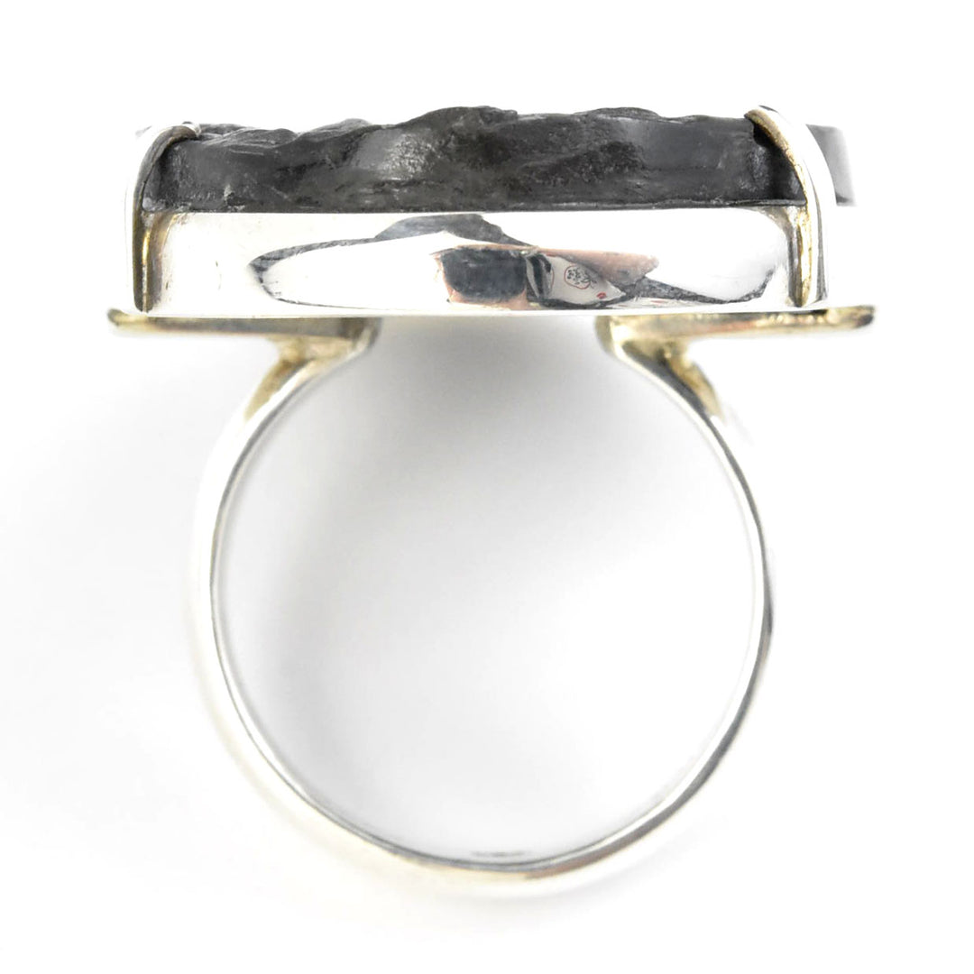 Fossilized Trilobite Ring in Sterling Silver - Goldmakers Fine Jewelry